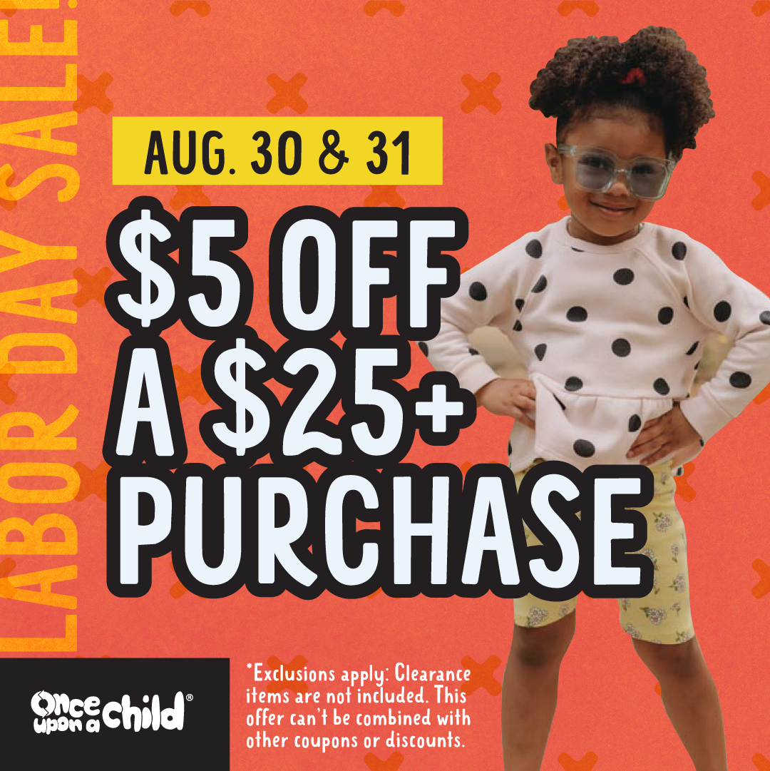 Labor Day Sale – August 30-31